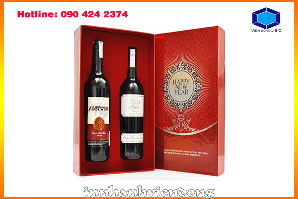 Print new year’s packaging gift box
